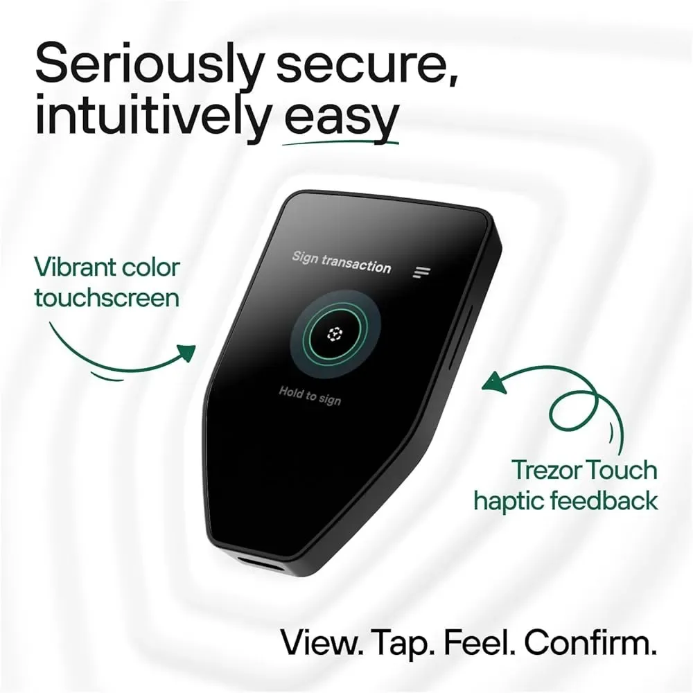 Trezor Safe 5 Key Selling Points