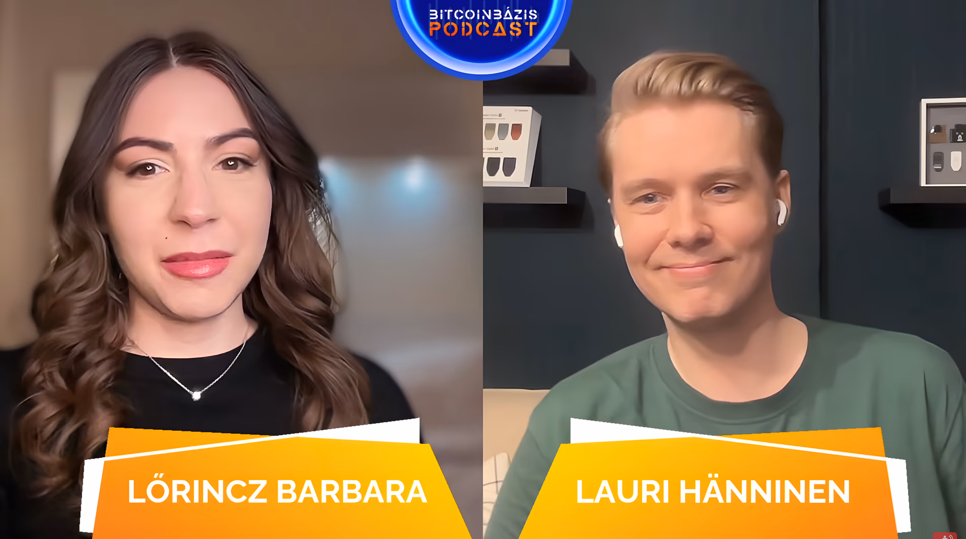 Lauri Hänninen on Bitcoinbázis Podcast discussing bitcoin and crypto hardware wallets