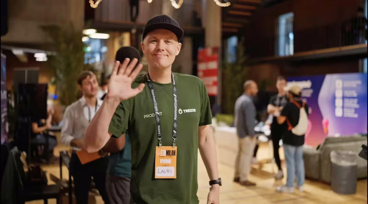 Lauri Hänninen at ETH Milan conference