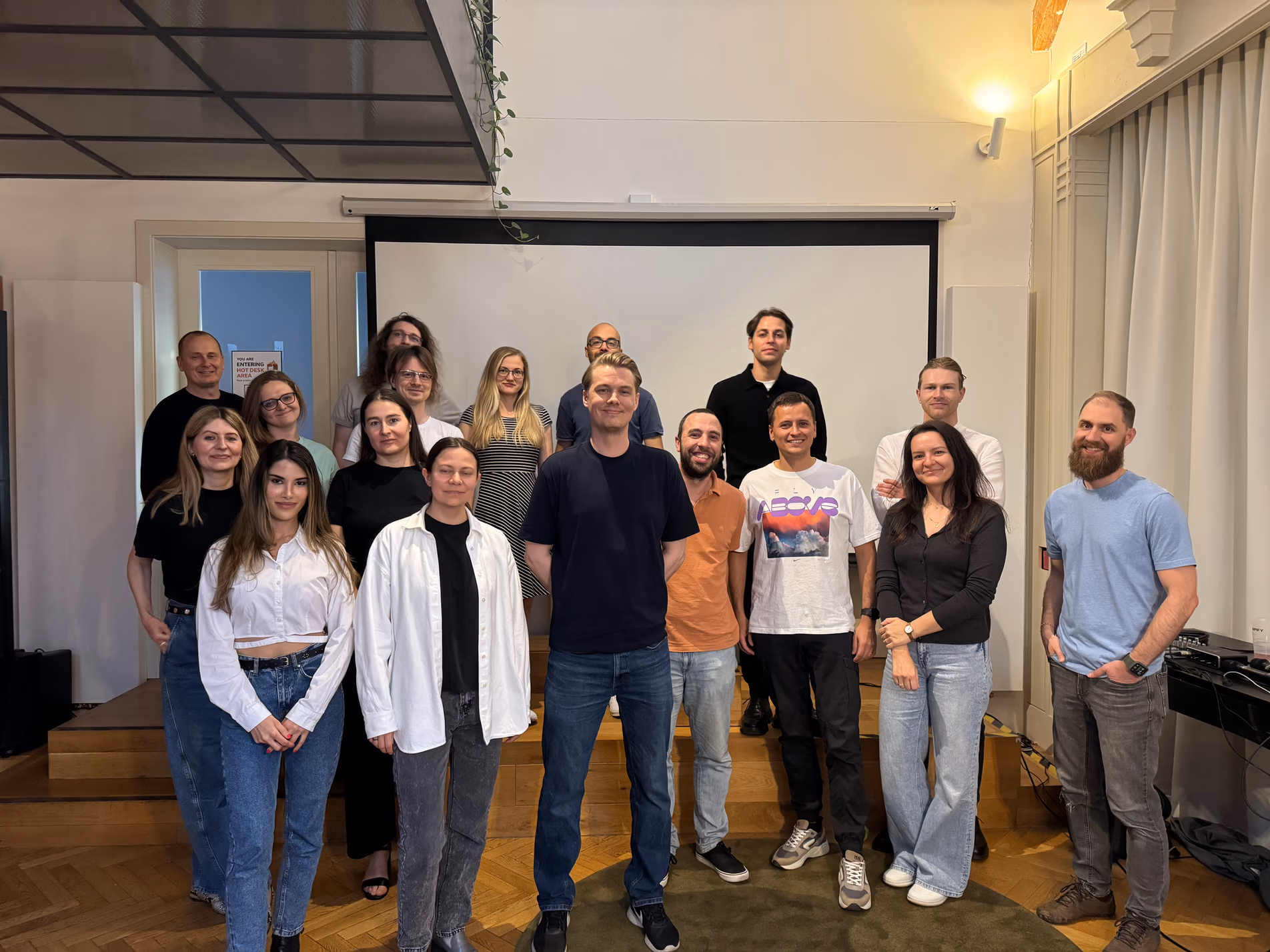 Lauri Hänninen at AI & Product Marketing meetup in Prague