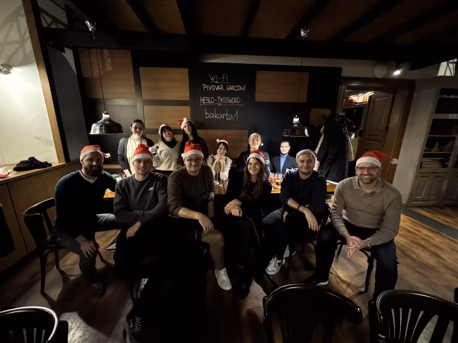 Lauri Hänninen hosting PMA Prague Christmas meetup