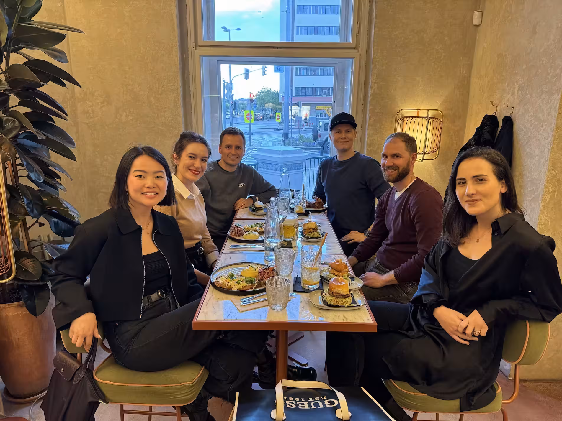 Lauri Hänninen at product marketing dinner meetup in Prague